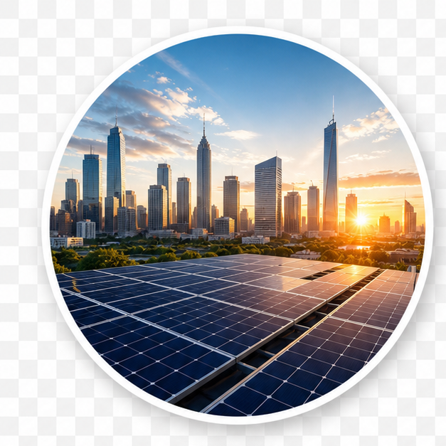 Futuro con energía solar para el hogar